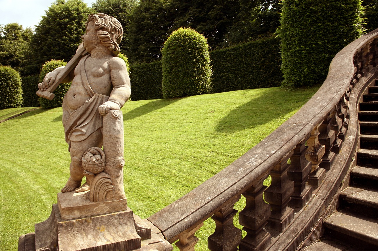 最新园林雕塑，自然与艺术的完美融合之美