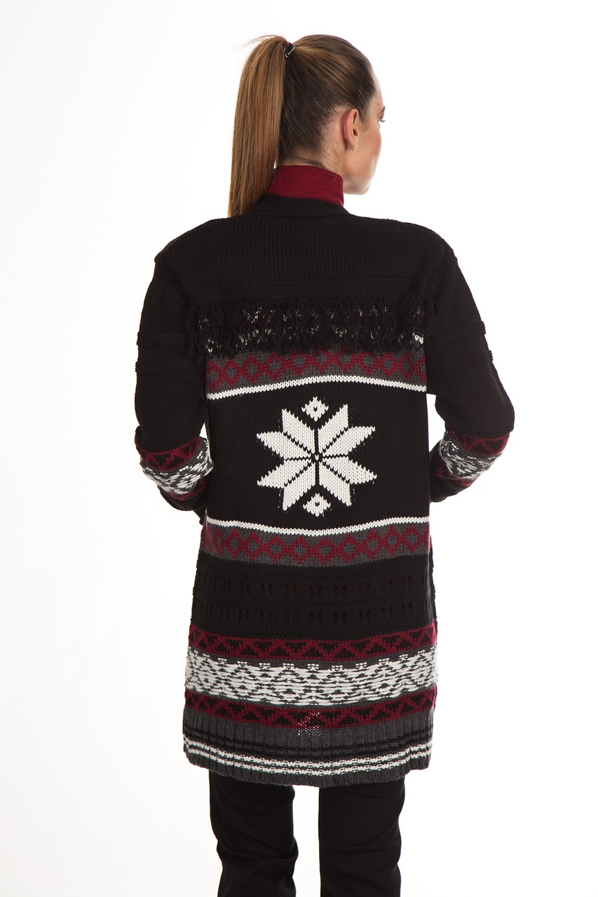 女士最新款毛衣编织,时尚手艺的完美融合