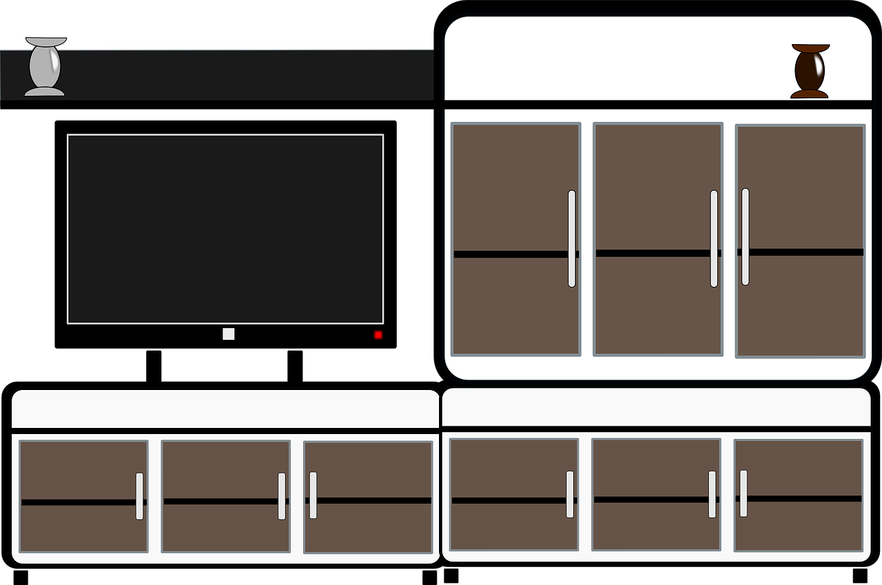 关于电视离电视柜的高度设置，四月电视观看距离与最佳高度指南