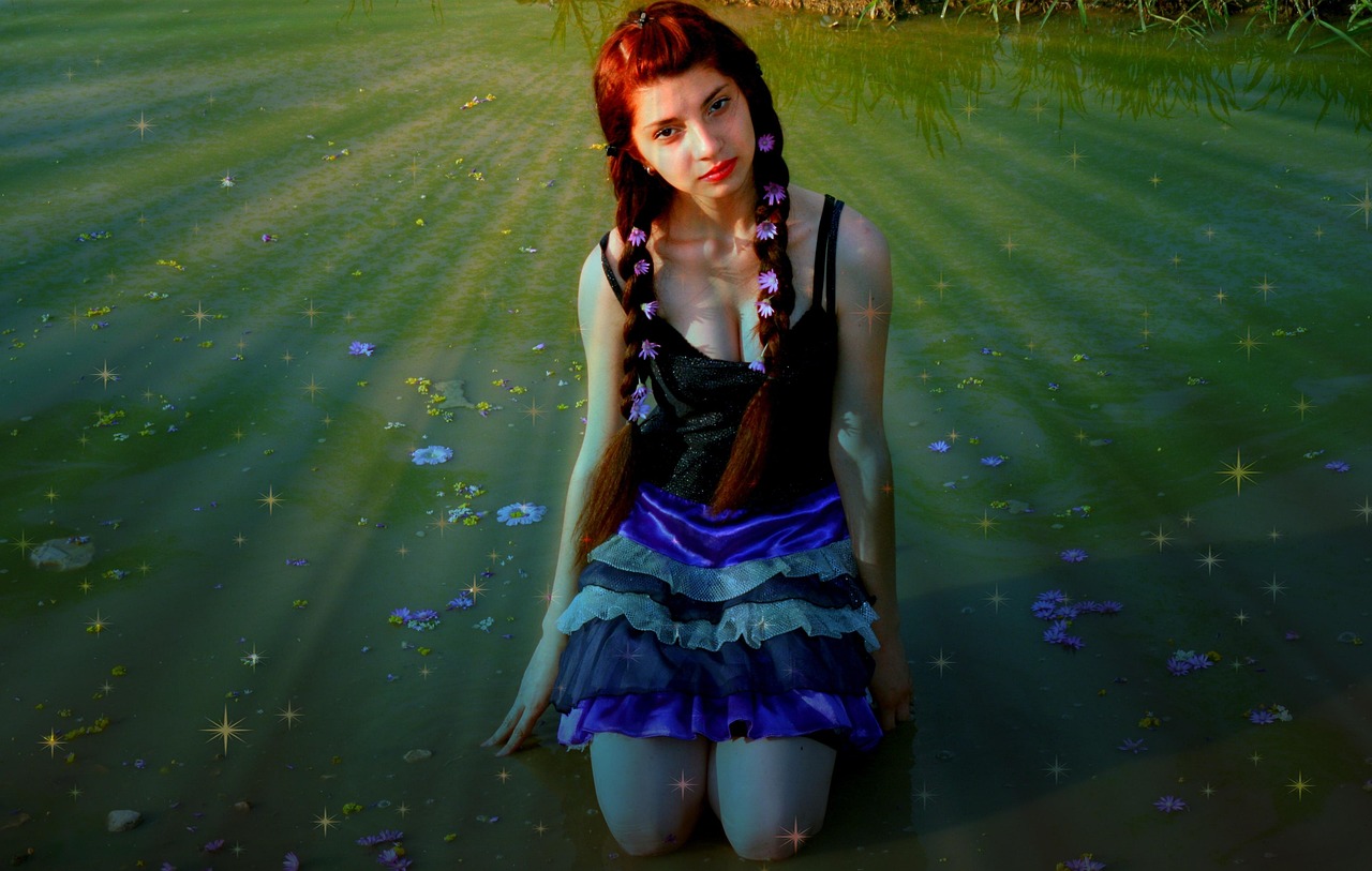 五月动漫女神头像，部位之美与女性魅力的展现